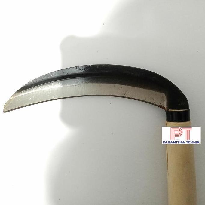 Pikadhamy - Sabit Arit Baja Hitam / Pisau Arit Sabit Lengkung Asli Import