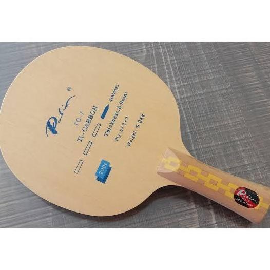 KAYU BET TENIS MEJA PALIO TC 7 TITANIUM CARBON ORIGINAL