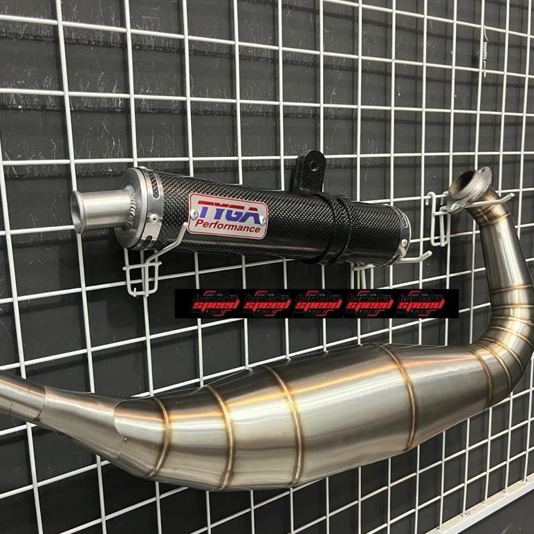 KNALPOT HONDA NSR 150 R NSR 150 RR NSR 150 SP TYGA PERFOMANCE KARBON KEVRAL ASLI