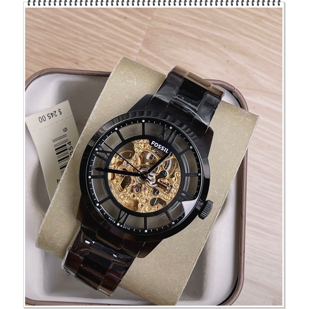 Fossil Townsman automatic skeleton men's analog watch ME3197 ME3044 ME3073