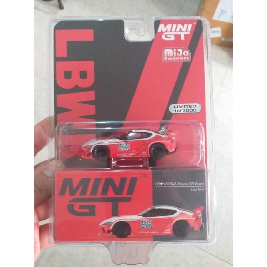 MINI GT 290 - LBWORKS Toyota GR Supra Liqui Moly MIJO (TERBAIK) (TERBARU) (TERMURAH)