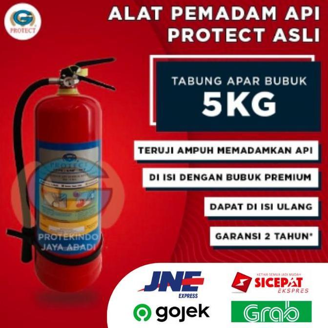 NEW APAR 5 KG PROTECT POWDER / ALAT PEMADAM KEBAKARAN / APAR 5KG ORI