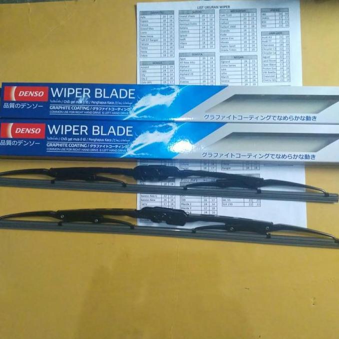 Wiper Blade Denso Untuk Livina, Juke, March, Terano, Xtrail, Latio