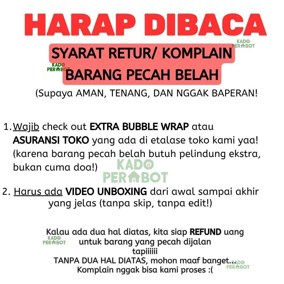 DISKON PROMO PIRING MAKAN BELING MURAH 6PCS - PIRING MAKAN KACA - PIRING MURAH - PIRING BELING