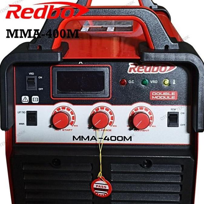 Murah Redbo Mma-400M Mesin Travo Las Listrik 3 Phase Inverter 380V - Welding Machine Mma 400M 3 Fase