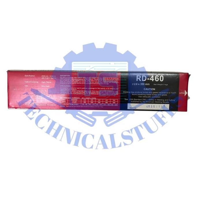 Grosir Kawat Las Nikko Rd460 2.6Mm / Rd 460 2.6 Mm Steel