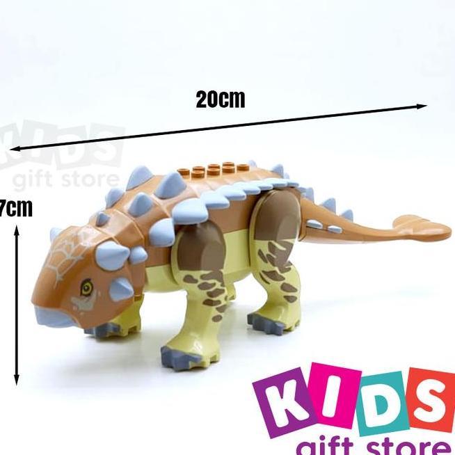 S Dino Ankylosaurus Mainan Dinosaurus