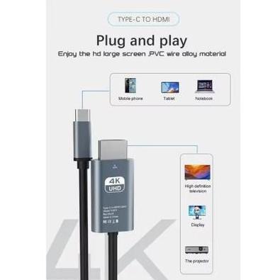 Kabel Converter MHL Type C to HDTV 4K