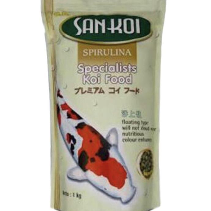 Mumpungready- San Koi Spirulina Pelet Pakan Koi