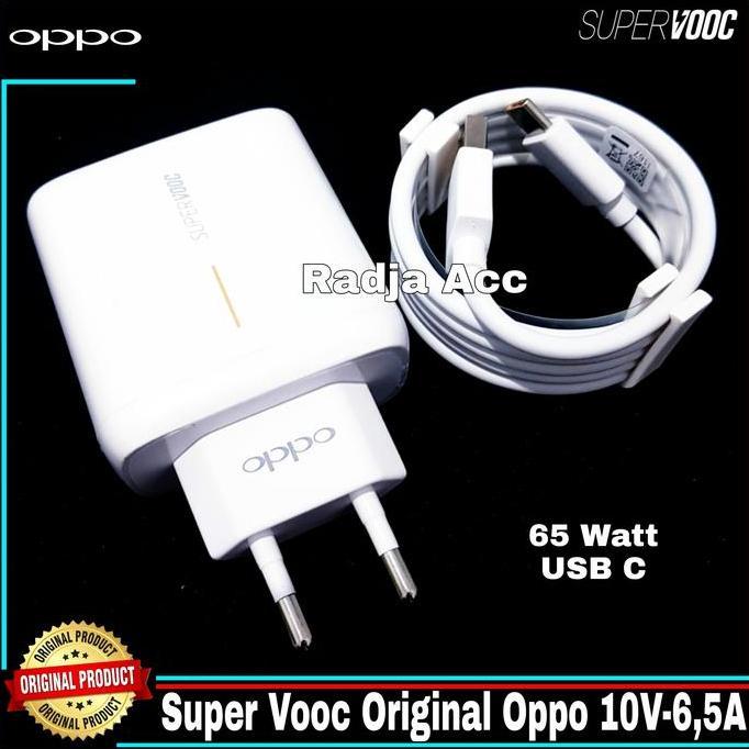 Charger Oppo Find X2 Find X2 Pro Original 100% SUPER VOOC USB Type C