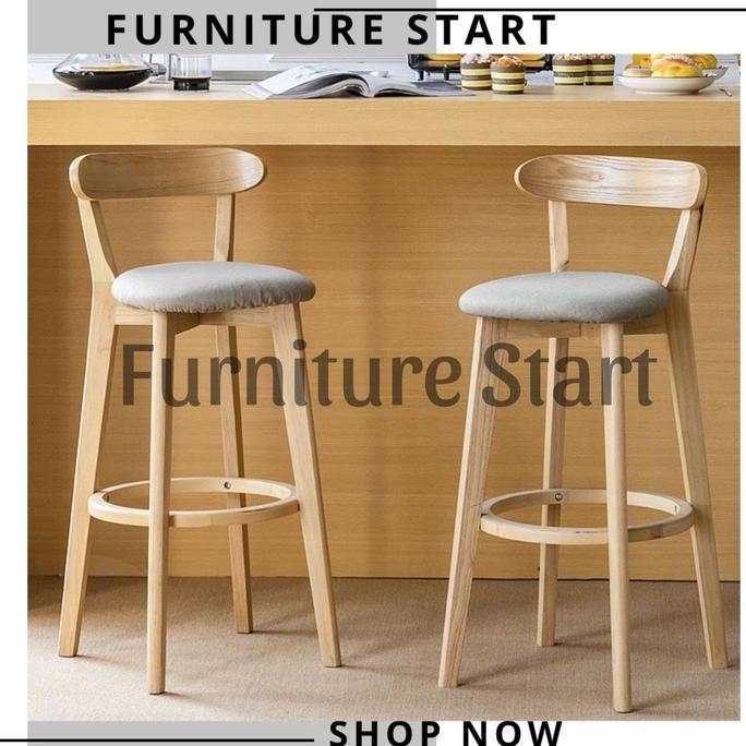 kursi cafe kursi bar kursi minibar barstool kursi kayu Furniture