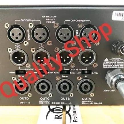 Promo Power 4 Channel Rdw Nd18Pro Original Cod