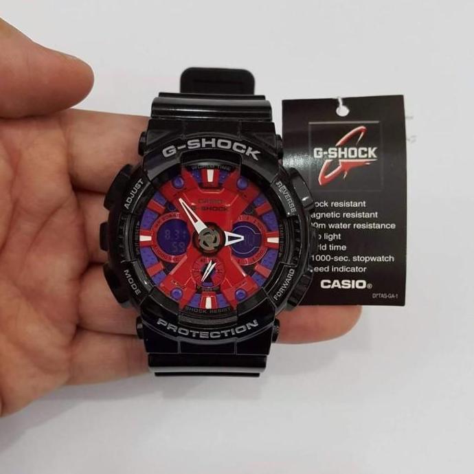 JAM TANGAN CASIO G SHOCK GA-120B-1ADR GA120B-1A ORIGINAL