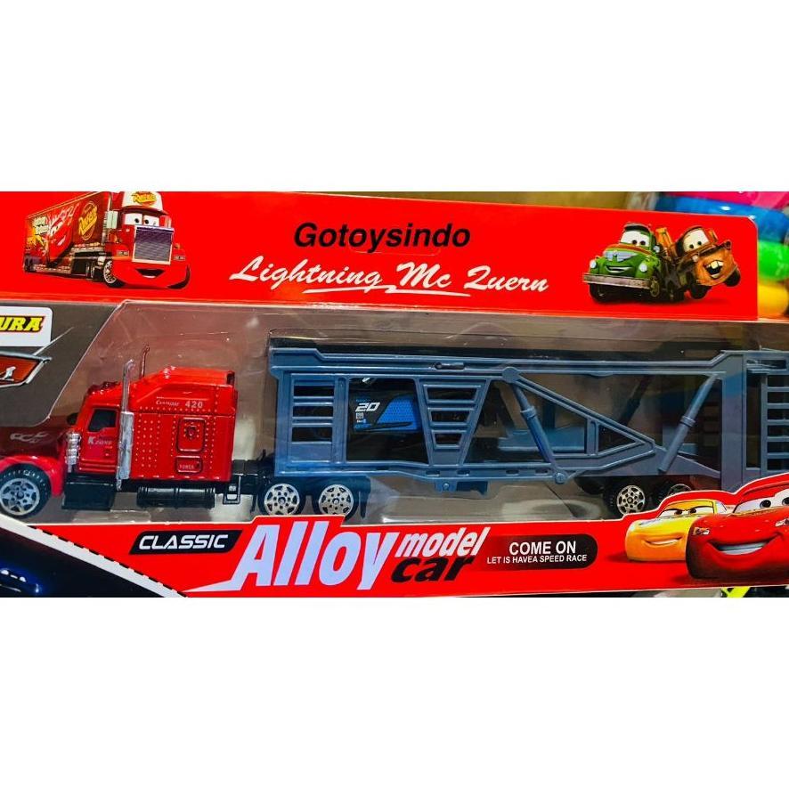 Diecast Truck Trailer "Lightning Mcqueen" Gn_Q186-191