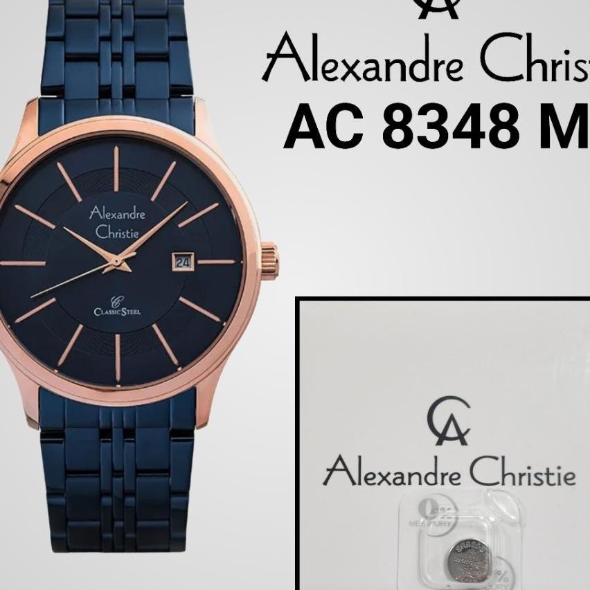 Baterai Jam Tangan Alexandre Christie Ac 8348 Md