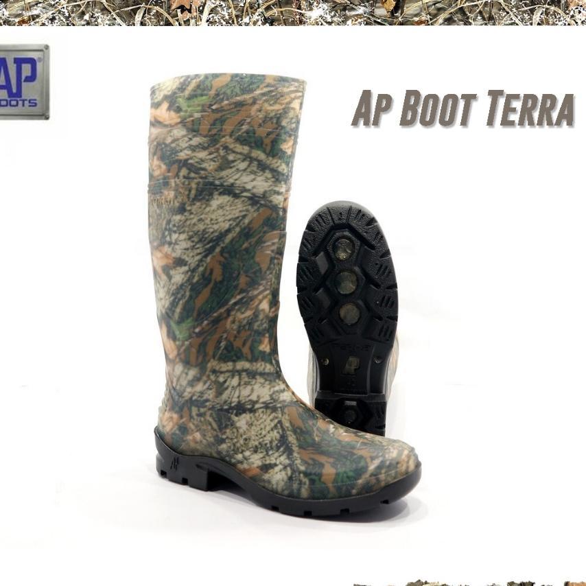 Sepatu Ap Boot Terra Forest Camo Loreng Realtree Berburu Berkebun