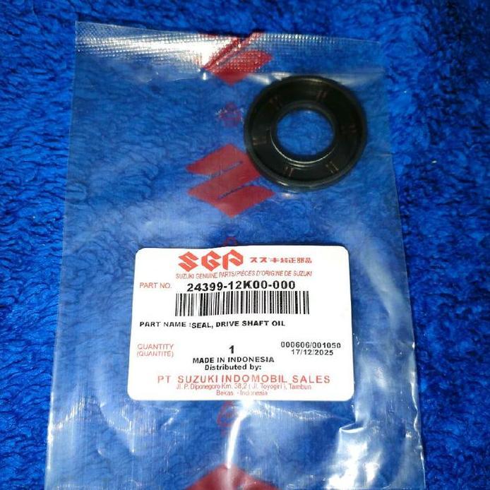 24399-12K00-000 seal drive shaft oil seal as gir depan suzuki gsx r 150 original pict no 25