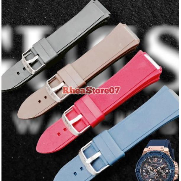 Tali Jam Tangan Guess Rubber Rigor Watch Strap Guess Pria