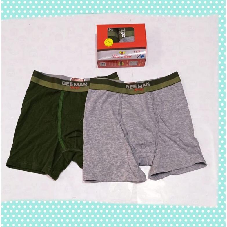 [Cod] Cd Pria Bee Man Boxer Short Ssbm 016/ Celana Dalam Boxer Pria Murah/ Berkualitas/ Terlaris