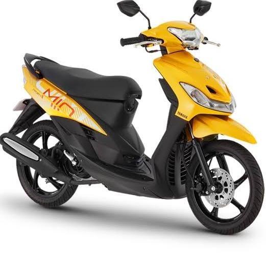 SPAKBOR DEPAN PUTIH MIO NEW SPORTY MIO SMILE KARBURATOR 2008 - 2012