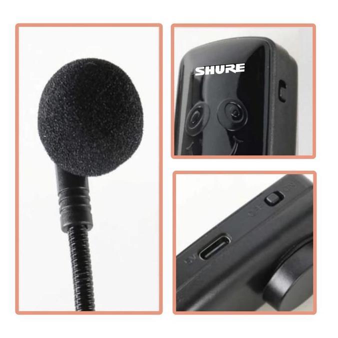 Promo Mic Imam Bando Wireless Shure Mic Headset  Shure Wireless Suara Mantap