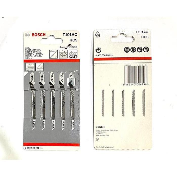 TERLARIS Mata Jigsaw / Mata gergaji Kayu HCS T 101 AO Bosch