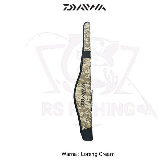liningcrow - Tas Pancing Daiwa Slempang Model Hardcase CG Fiber Motif Polos Loreng Ukuran 100cm  Jor