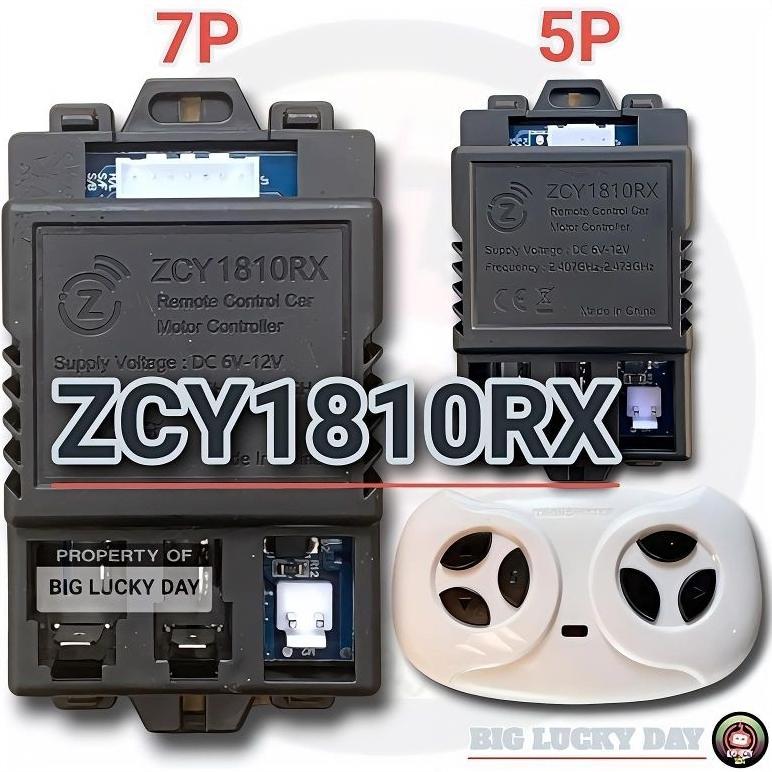 REMOT RECEIVER ZCY1810RX / JR1810RX 7PIN / 5PIN 6V - 12V MOBILAN AKI ANAK REMOTE CONTROL IC MODUL BO