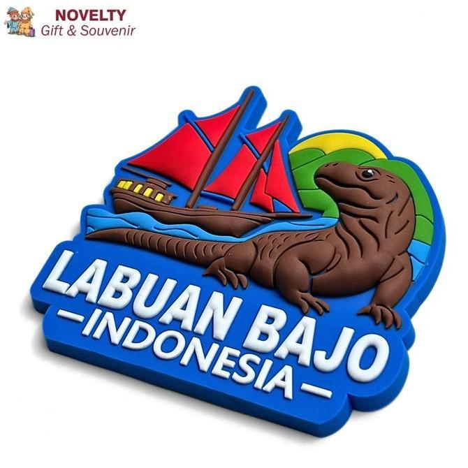 Weand- Souvenir Tempelan Magnet Kulkas Labuan Bajo Ntt Oleh Oleh Dari Nusa Tengara Timur Indonesia