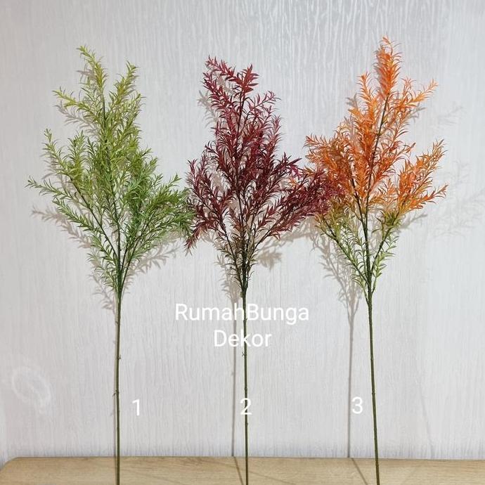 Daun Rosemary Artificial Tangkai Panjang TERLARIS|BEST QUALITY|BEST SELLER