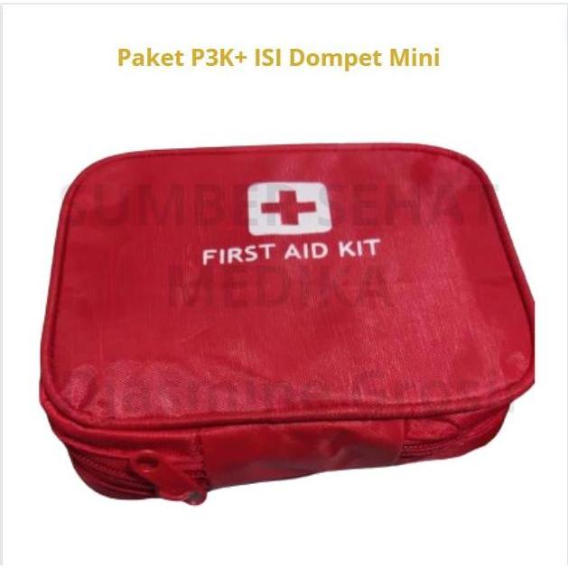 Lansungkirim- Paket P3K Travel Kit/P3K Dompet Kecil Dengan Isi P3K/ P3K Mobil+Isi