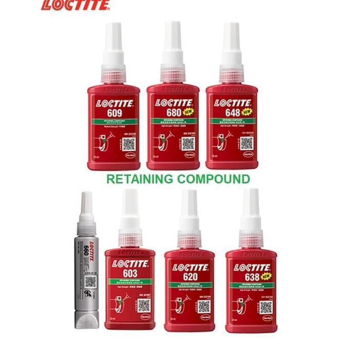 Promo Lem Loctite 50Ml 601 603 609 620 638 640 641 648 660 680 50 Ml Cod