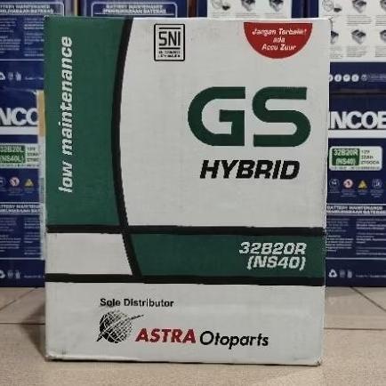 Aki Mobil Toyota Avanza GS HYBRID NS40 Aki Basah