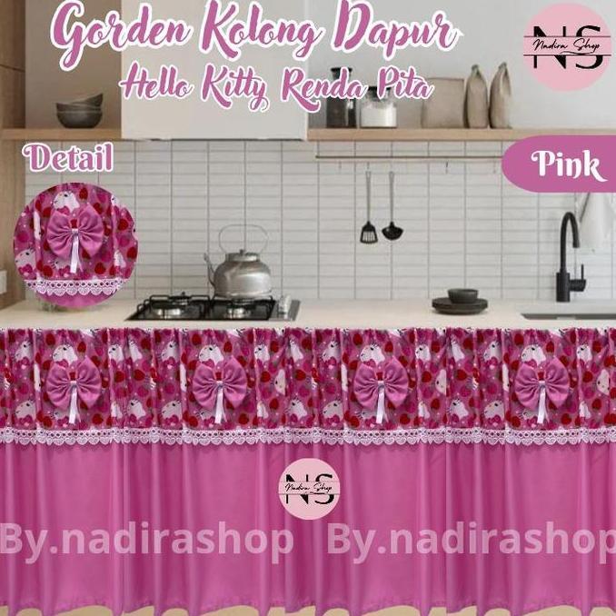 Equip- Gorden Kolong Dapur Hello Kitty Series Kitchenre