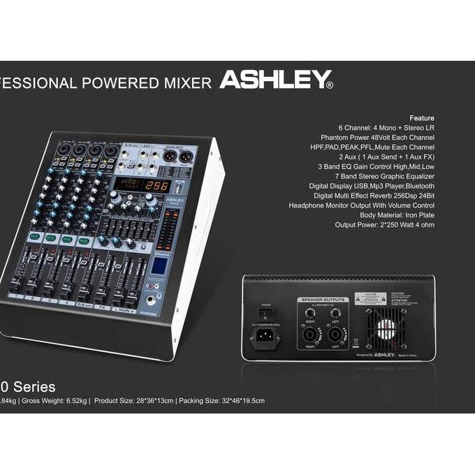 Murah Power Mixer Ashley M6000 / M 6000 Original Ashley
