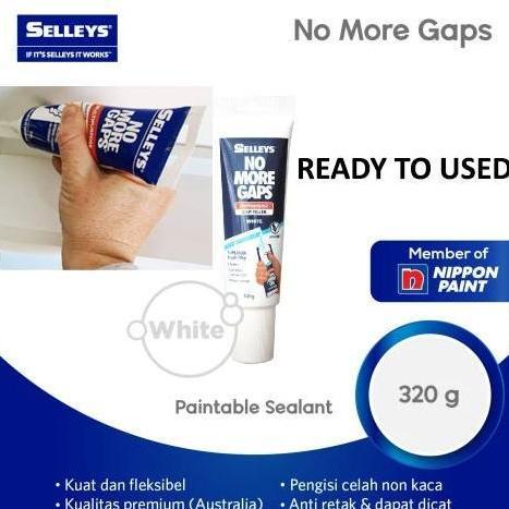 Promo Selleys No More Gaps White Penutup Retak Tembok 380Grm Cod