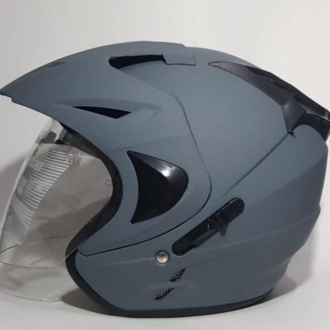 Termurah Premium Jpx Original Helm Half Face Double Visor Ink T1 Premium Jp8 Dewasa Sni Kaca Bening 