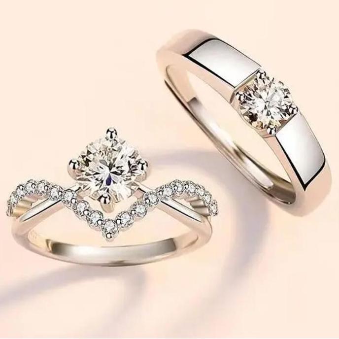 Cincin Tunangan Titanium Couple