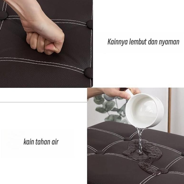 Storage Box dilipat Bangku Kursi Penyimpanan Barang Bangku Serbaguna Kotak Sofa Kotak penyimpanan