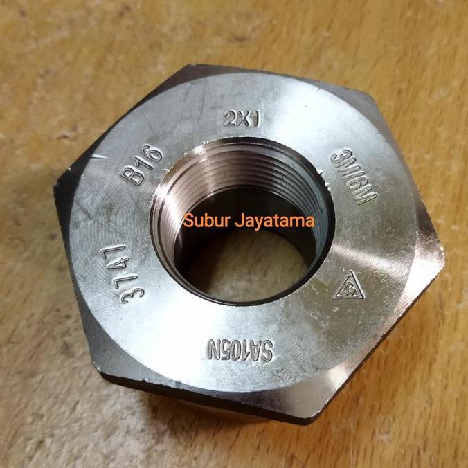 TERBARU - Vring / Bushing / Vlok Ring Besi A105 3000 Psi NPT 2 x 1 " inchi