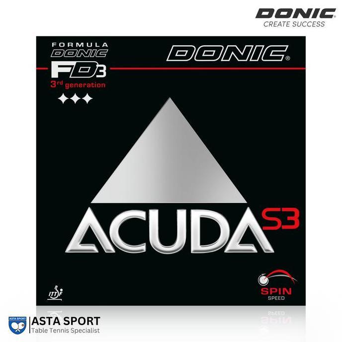 BEBAS ONGKIR - Donic Acuda S3 / karet bet pingpong