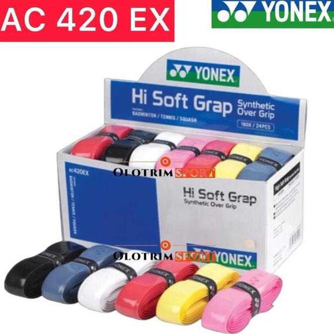Weminton- Grip Karet Ac 420 Ex Hi Soft Grap Synthetic Over Grip Ac420 Ac420Ex