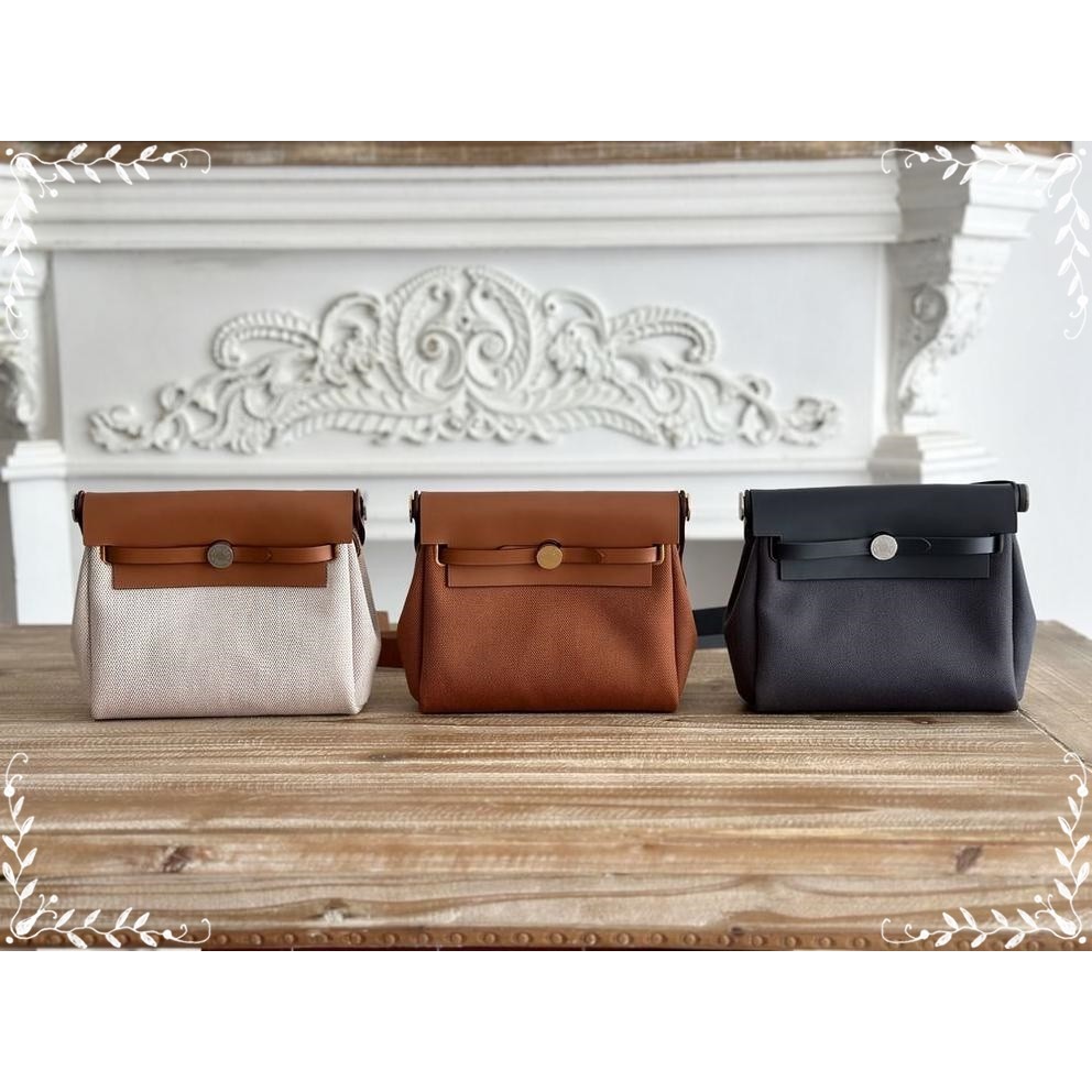 women's HM canvas mini herbag lightweight crossbody shooulder tote