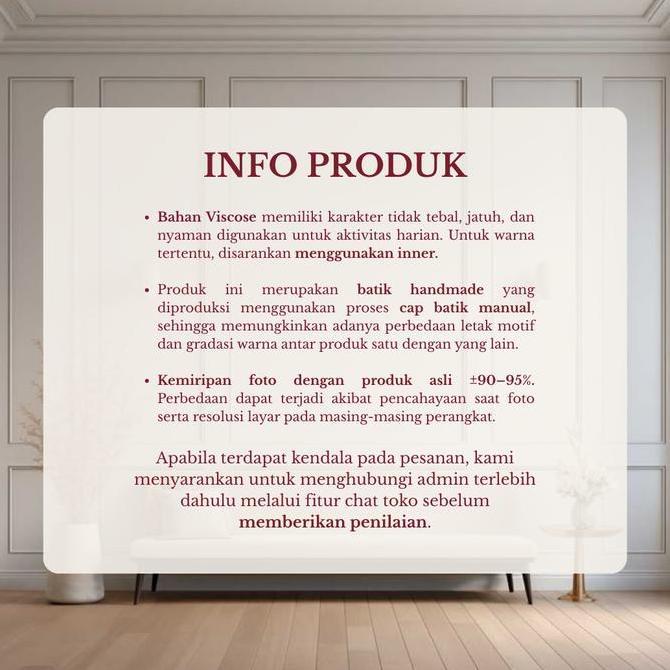 Superior- Inner - Dalaman Batik Viscose By Firda Fashion