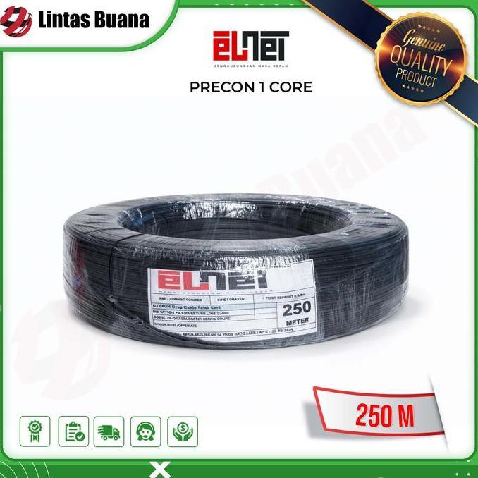 TERBARU - Kabel Drop Core Fiber Optik/Kabel Precon FO 250 Meter