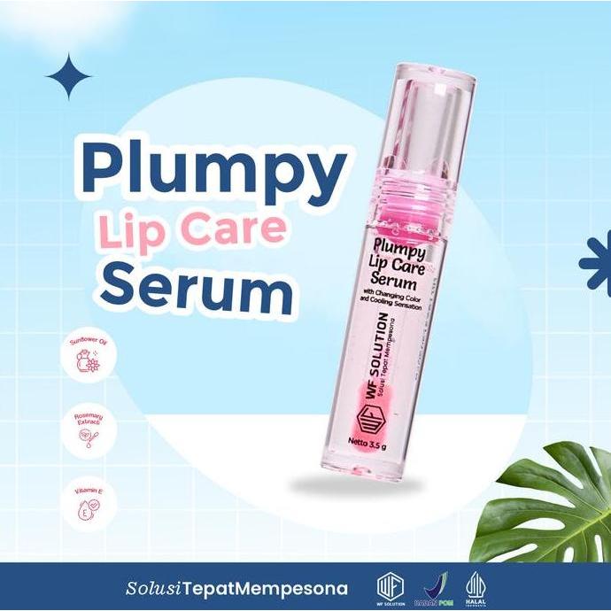 PLUMPY LIP CARE SERUM Wf Solution Pencerah Bibir