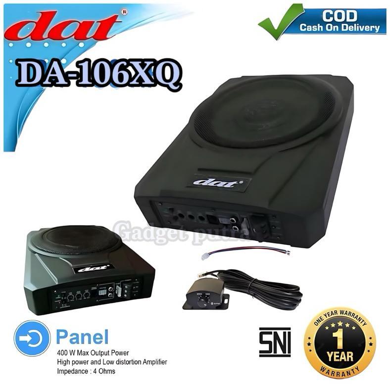 Basstube Kolong Car 10 inch DAT Car Subwoofer DA-106XQ Speaker Kolong10 Inch Basstube Kolong 10 Inch
