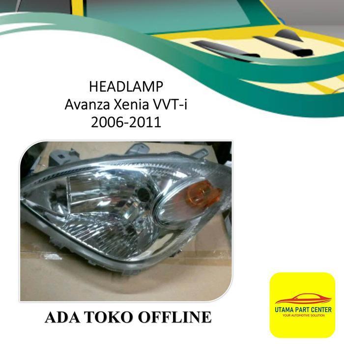 Lampu Depan Avanza Xenia Headlamp Mobil Avanza Xenia Vvt-I 2006-2011 New