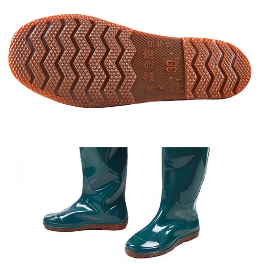 Sepatu Boots Pria Wanita Anti Air Sepatu Boot Petani Sawah Panjang Sepatu Boots Boot But Karet Pria 