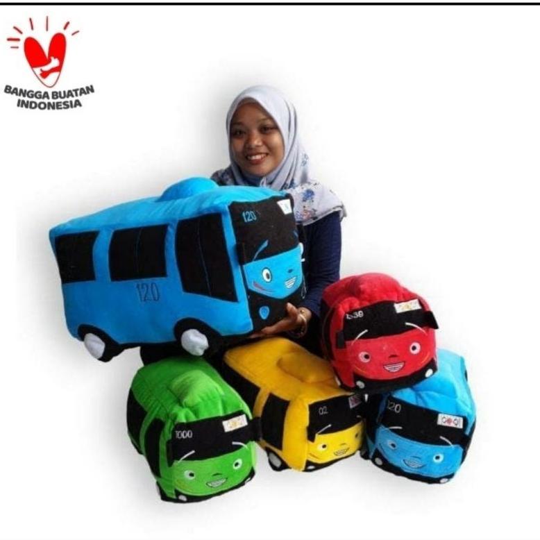 Boneka Tayo Ukuran L 30 Cm Bahan Velboa Lembut Budget Friendly